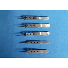 Fine Teeth Tying Plateform Ophthalmics Forceps